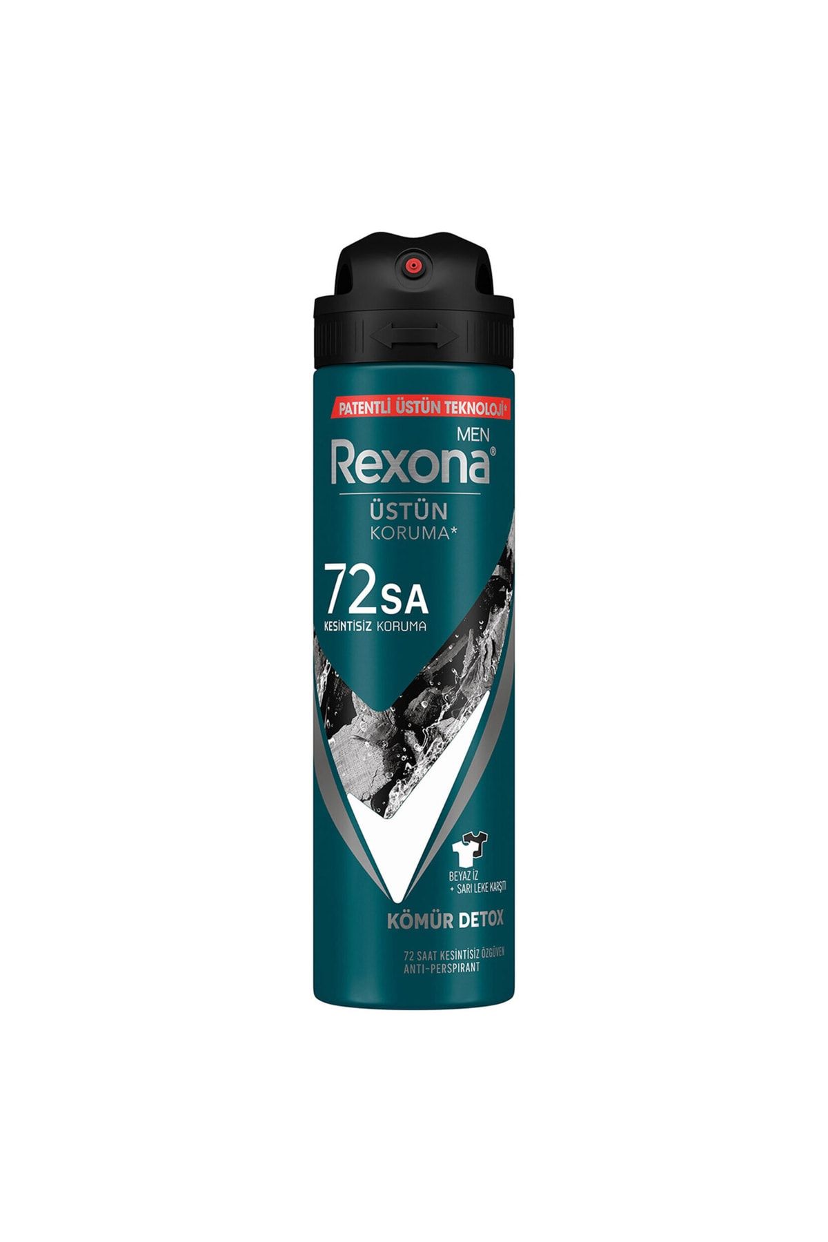Rexona Erkek Erkek Sprey Deodorant Kömür Detoks 150 Ml