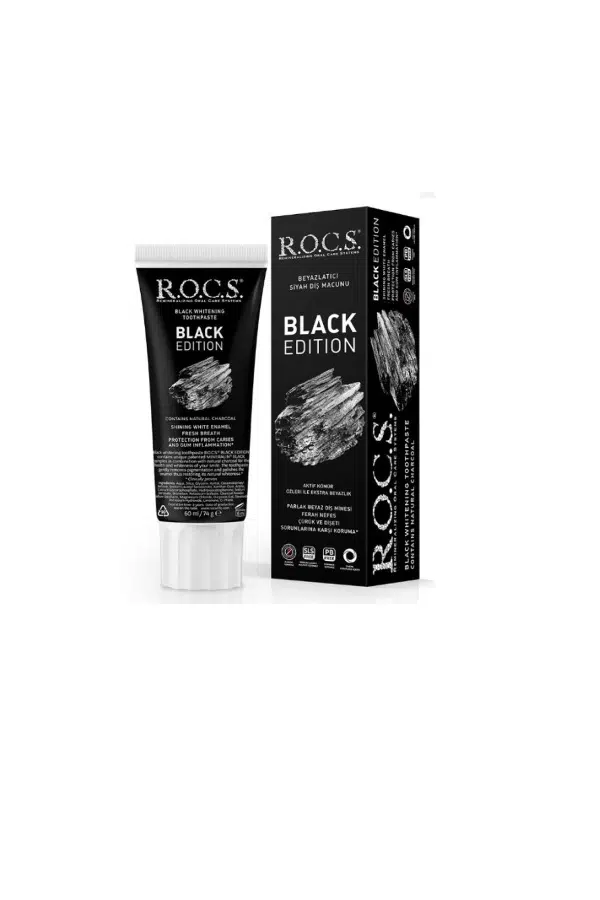 Rocs Black Edition Diş Macunu 60 ml