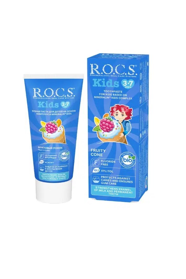 Rocs Kids 3-7 Yaş Meyve Külahı Diş Macunu 35 ml