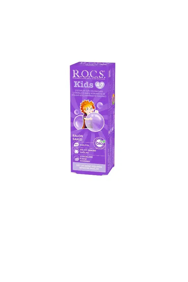 Rocs Kids 4-7 Balon Sakızı Diş Macunu 35 ml