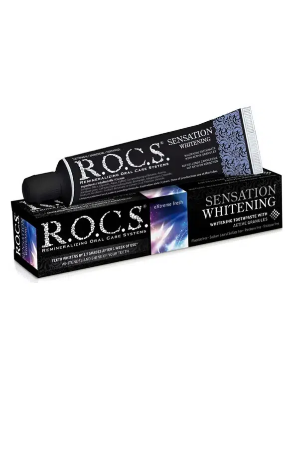 Rocs Sensation Whitening Beyazlatıcı Parlatıcı Diş Macunu 60 ml