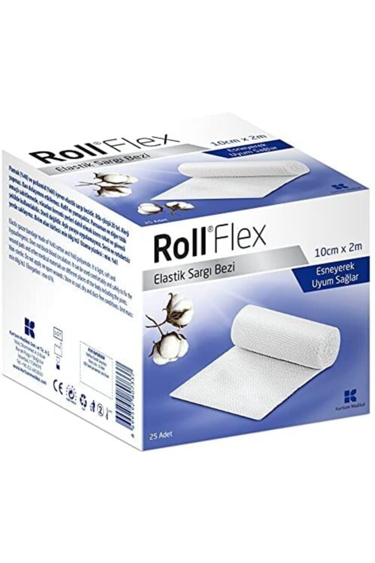 Roll Flex Sargı Bezi 10 cm x 1,5 m - 25 Adet
