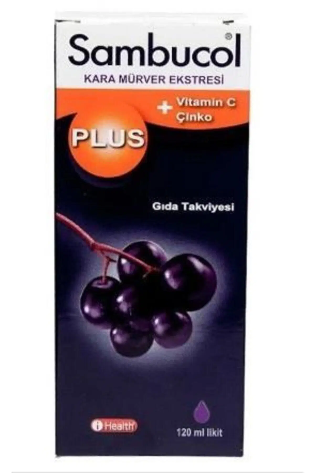 Sambucol Plus Kara Mürver Özütü C Vitamini Çinko 120 ml