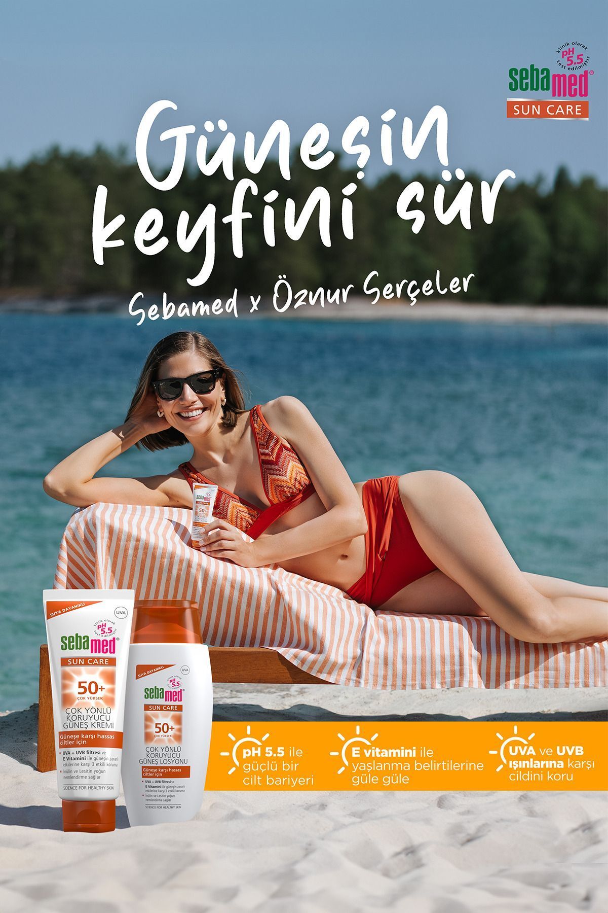 Sebamed Sun Care Çok Yönlü Güneş Kremi SPF50 50 ml
