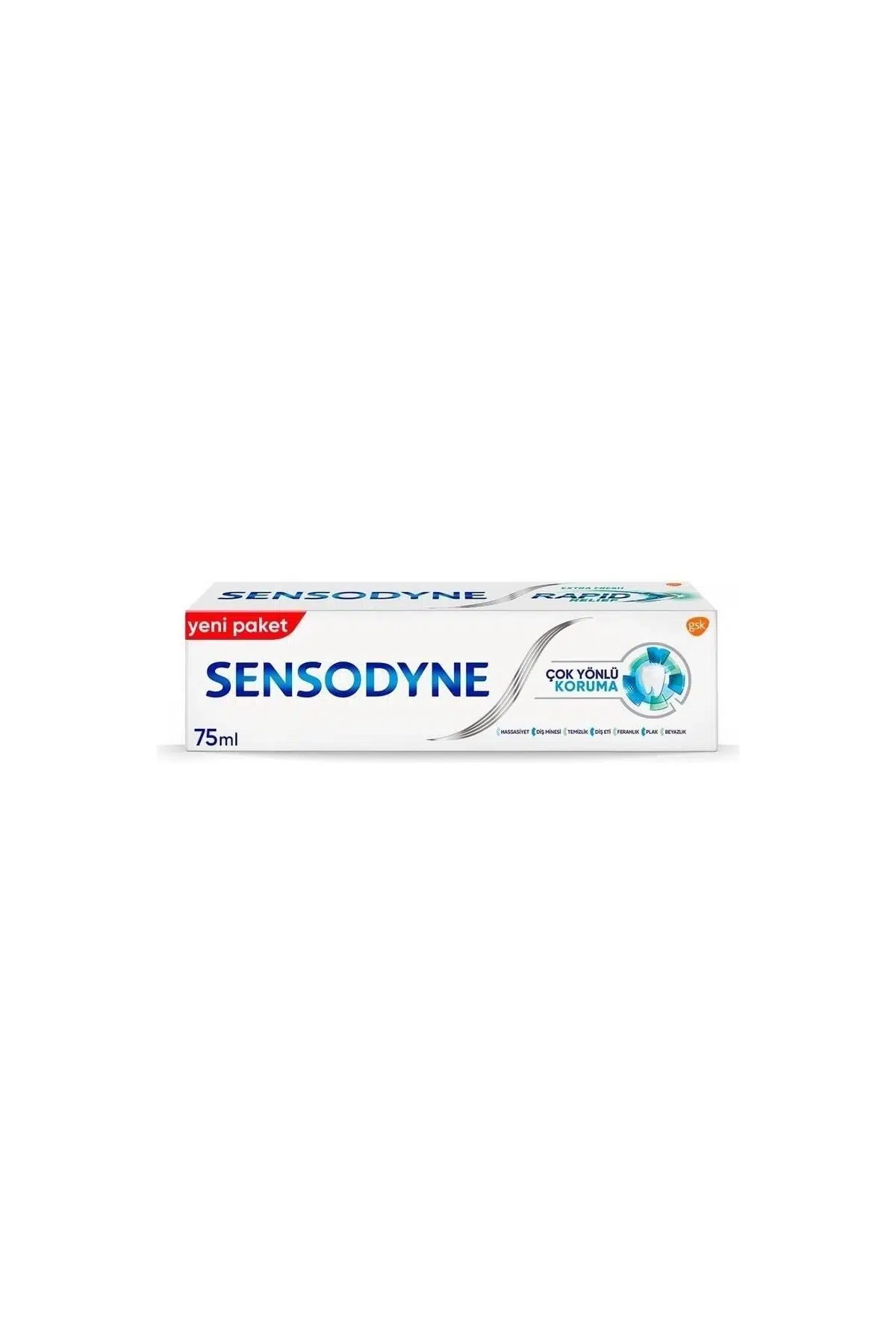 Sensodyne 75ml Çok Yönlü Koruma Gelişmiş Beyazlık