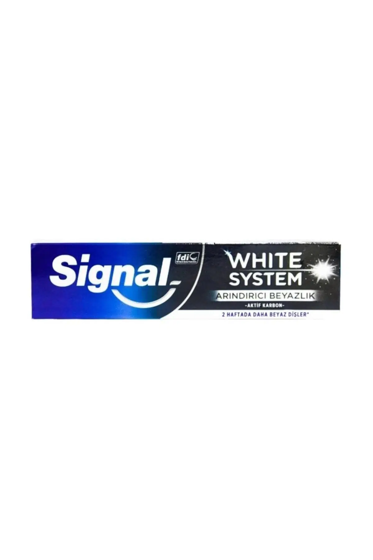 Signal Diş Macunu White System Arındırıcı Beyazlık Aktif Karbon 75 ml