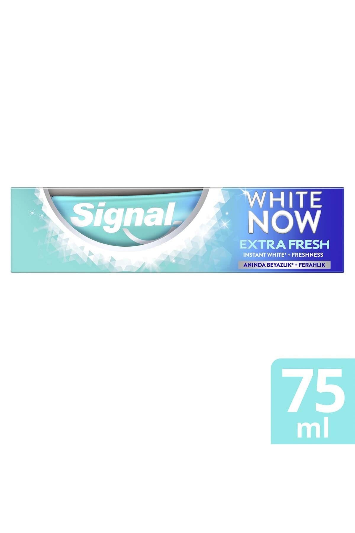 Signal White Now Extra Fresh Anında Beyazlık Diş Macunu 75 ml