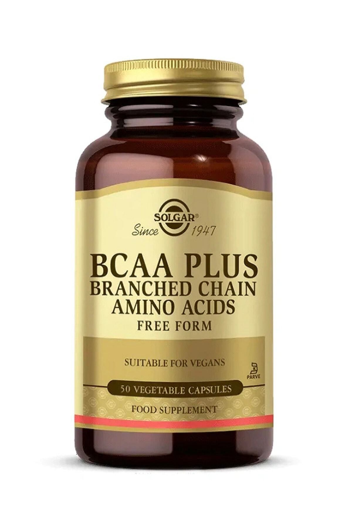 Solgar BCAA Plus 50 Vegetable Capsules