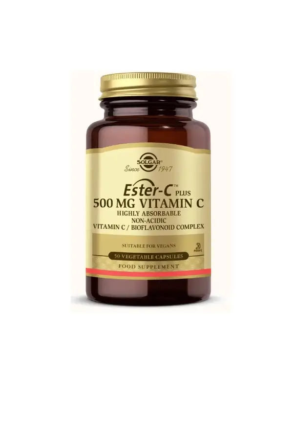 Solgar Ester-C Plus 500 mg 50 Vegetable Kapsül