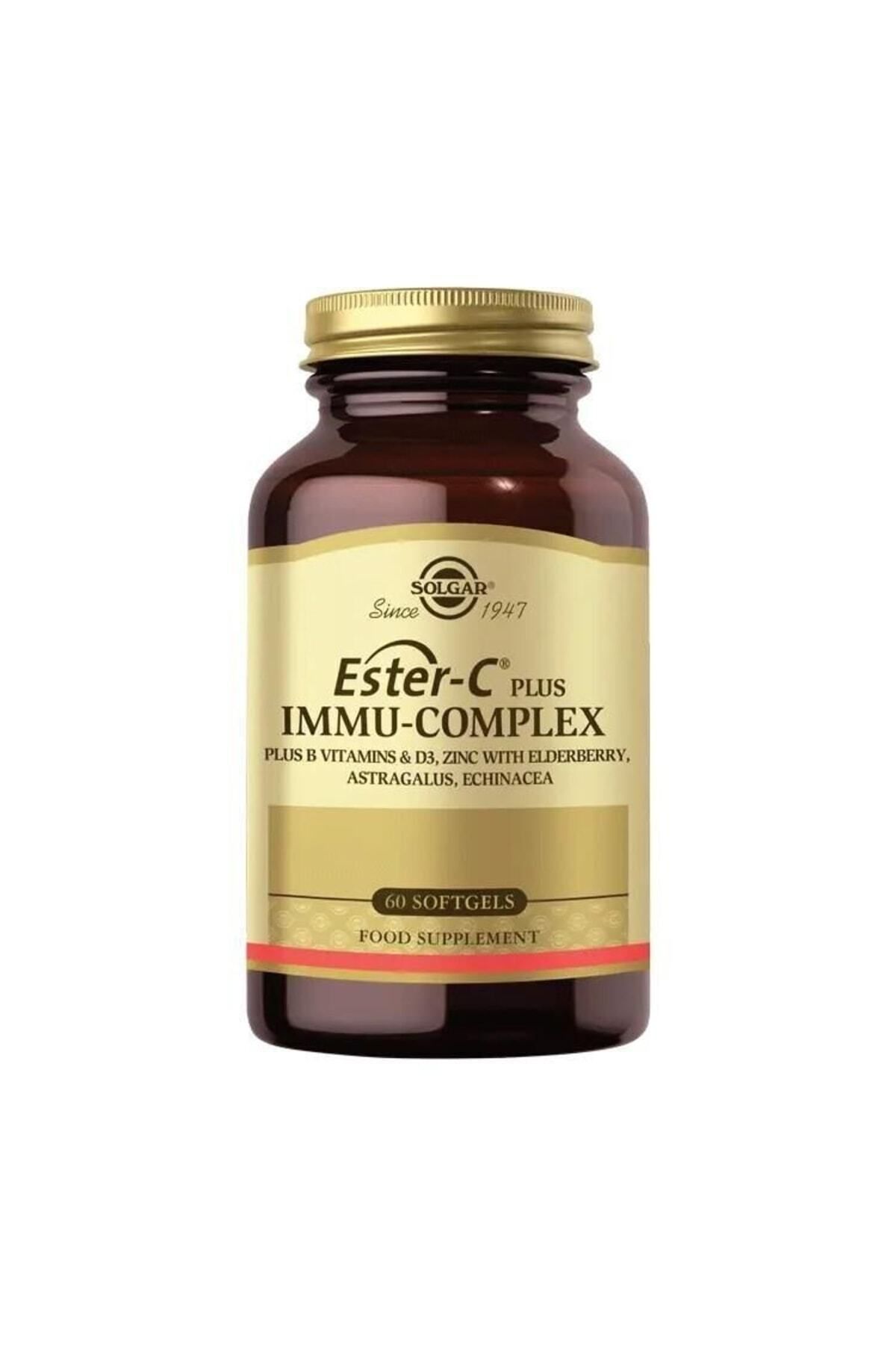 Solgar Ester-C Plus Immu-Complex 60 Softgel