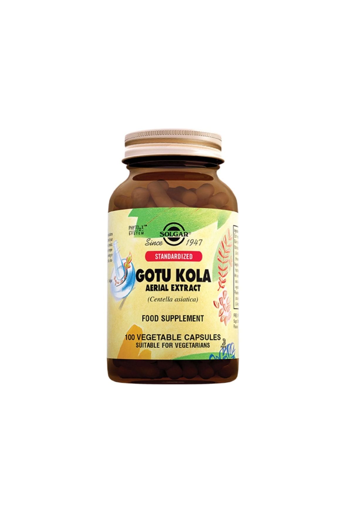 Solgar Gotu Kola 100 Kapsül