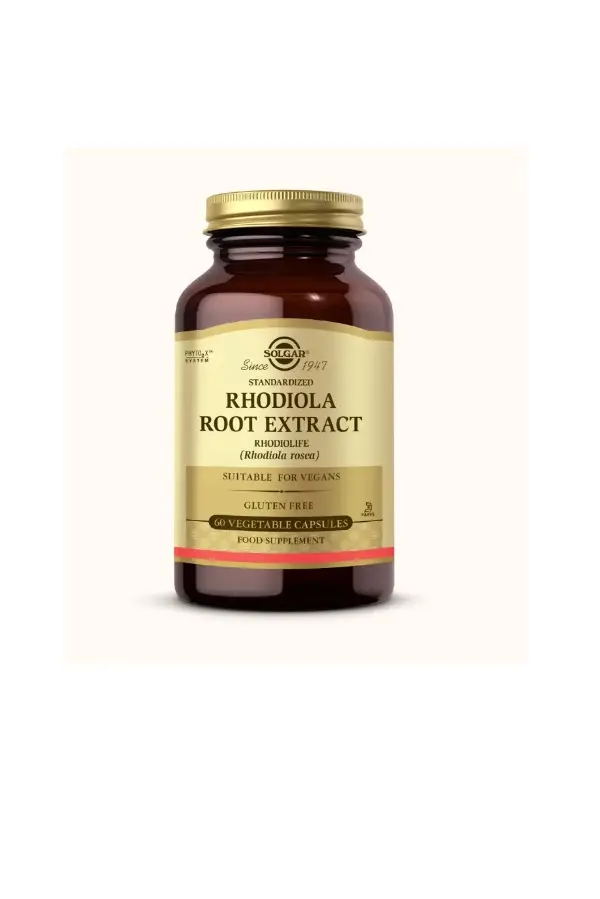 Solgar Rhodiola Root Extract 60 Kapsül