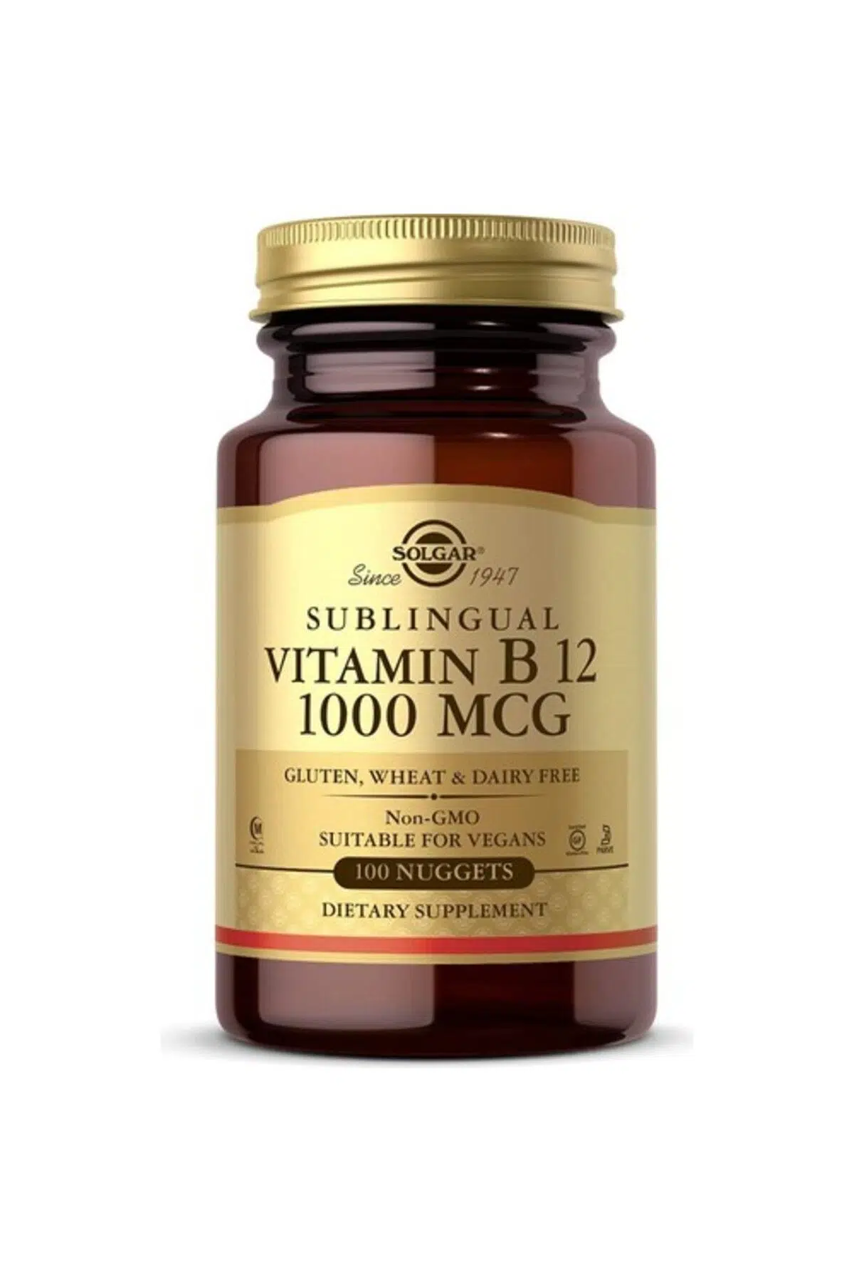 Solgar Vit B- 12 1000mcg 100 Tablet