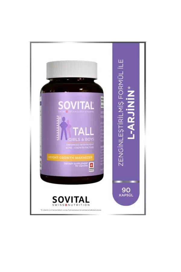 Sovital Tall Girl Boys 90 Kapsül
