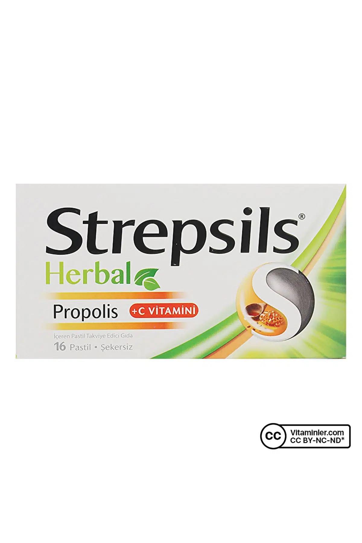Strepsils Herbal Propolis 16 Pastil