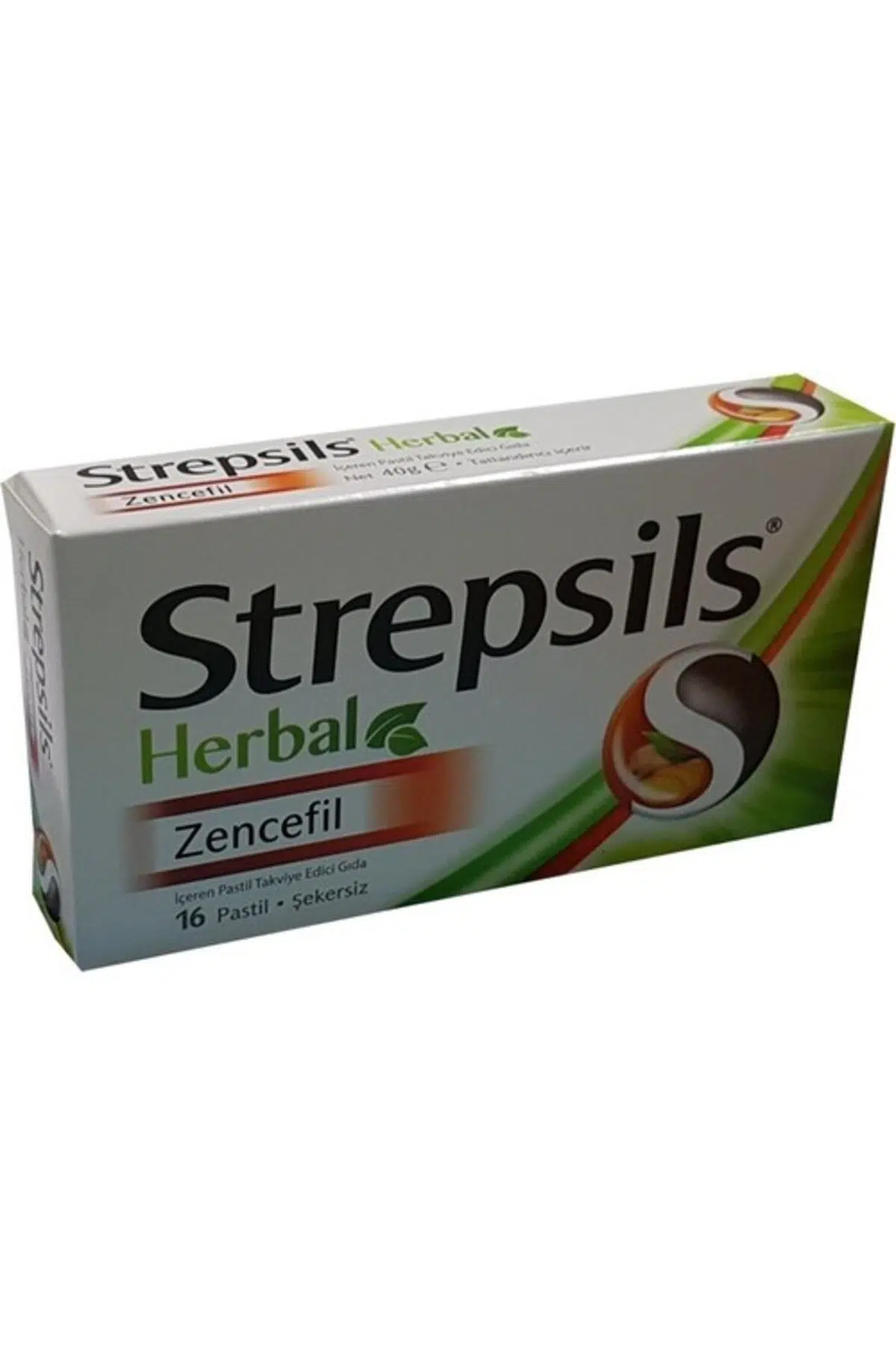 Strepsils Herbal Zencefil 16 Pastil