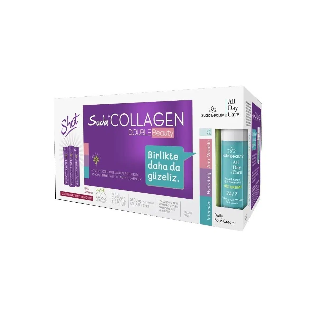 Suda Collagen Double Beauty Plum 40 ml 30lu