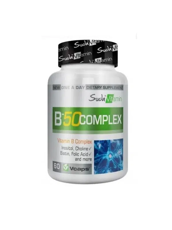 Suda Vitamin B-50 Complex 60 Kapsül