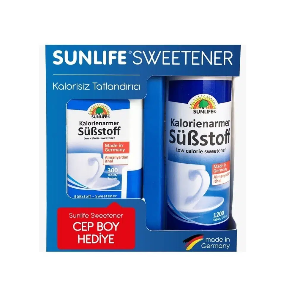 Sunlife Substoff Tatlandırıcı 1200 Tablet + 300 Tablet Hediye