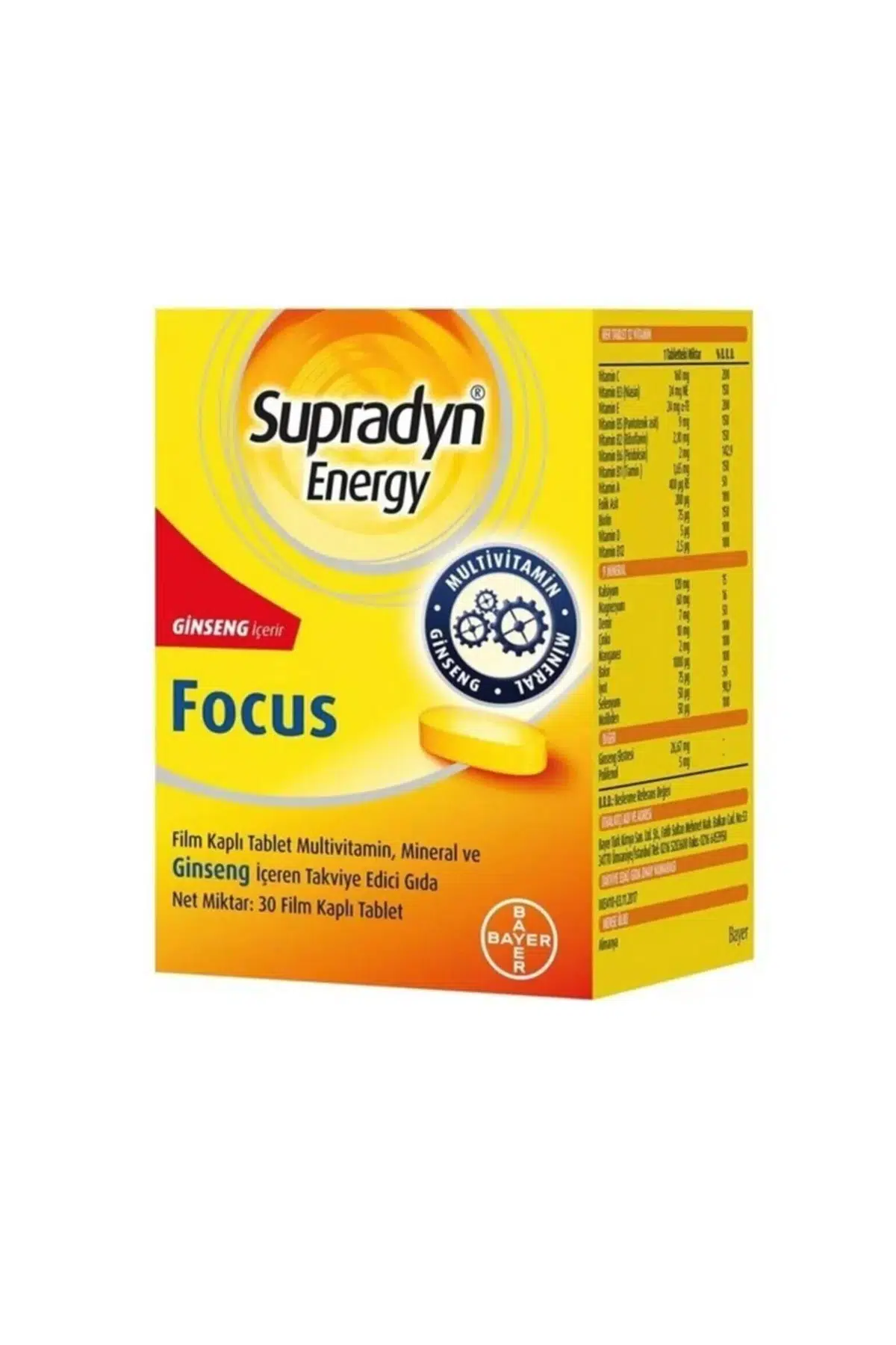 Supradyn Focus 30 Tablet