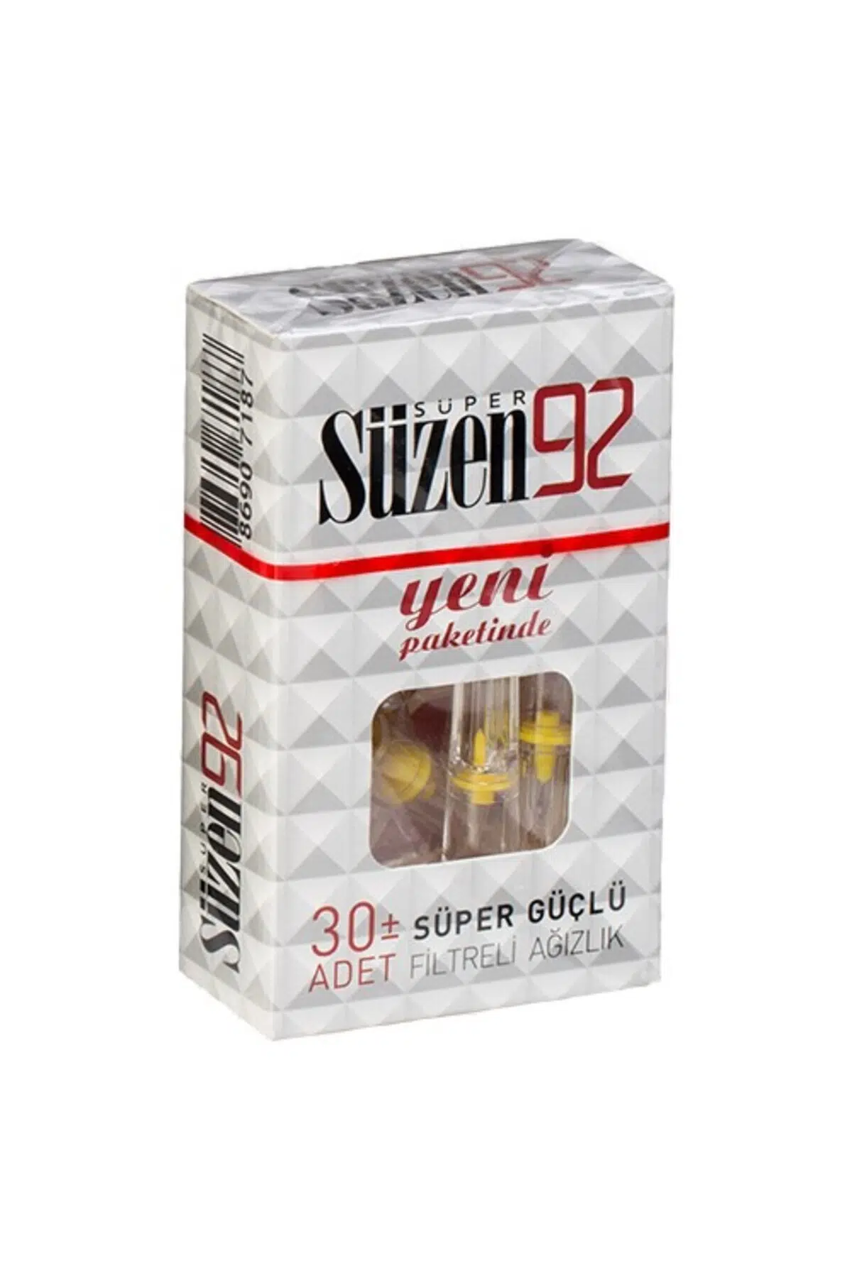 Süzen92 Süper Ağızlık Filtresi 30'lu