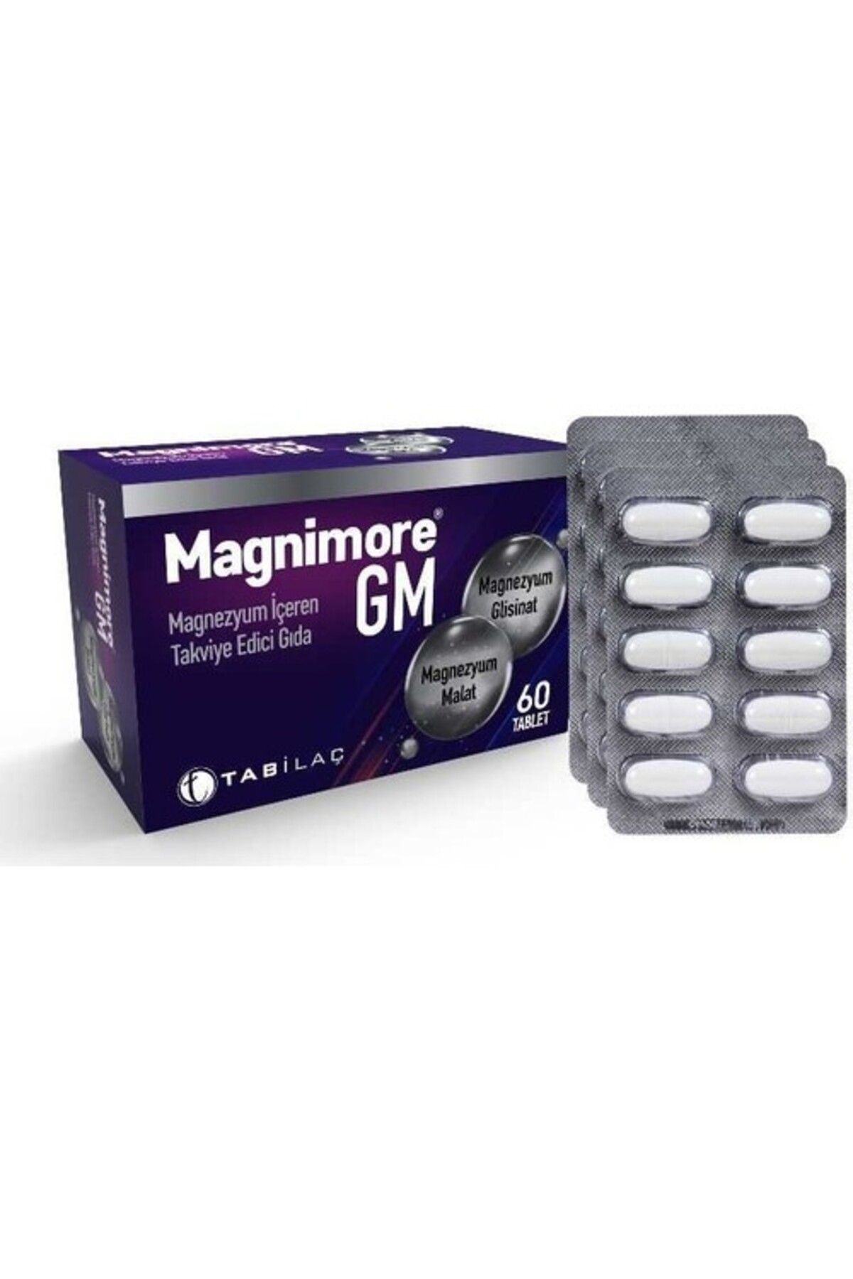 Tab İlaç Magnimore Gm Magnezyum Içeren Takviye Edici Gıda