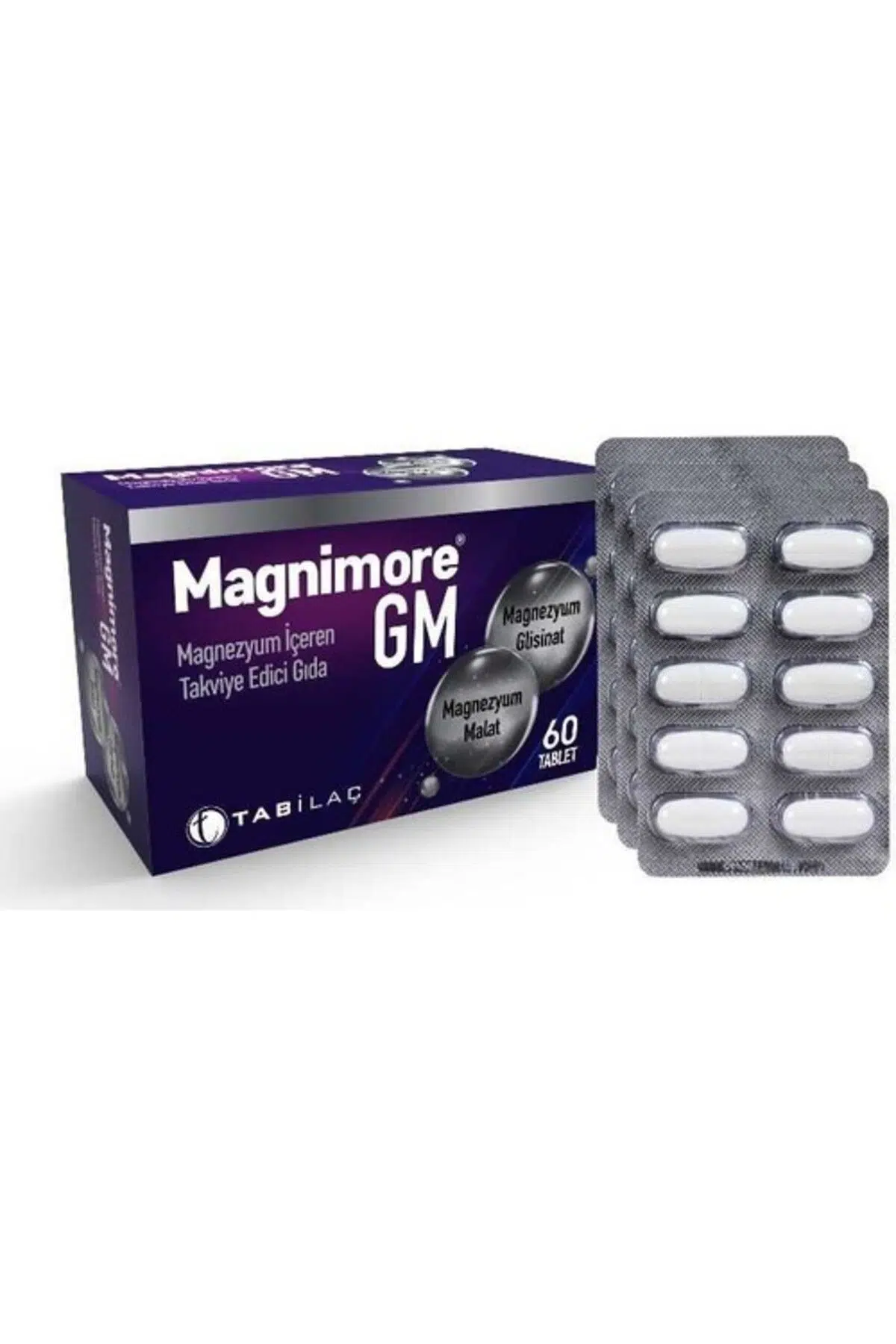Tab İlaç Magnimore Gm Magnezyum Içeren Takviye Edici Gıda