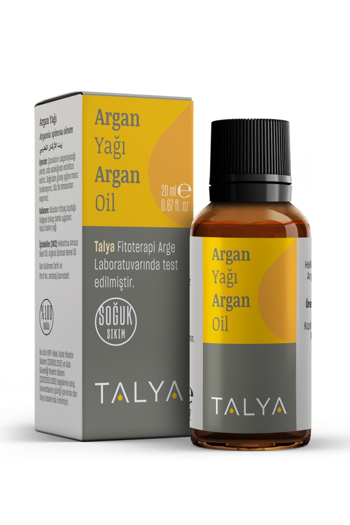Talya Argan Yağı 20ml (soğuk Sıkım)