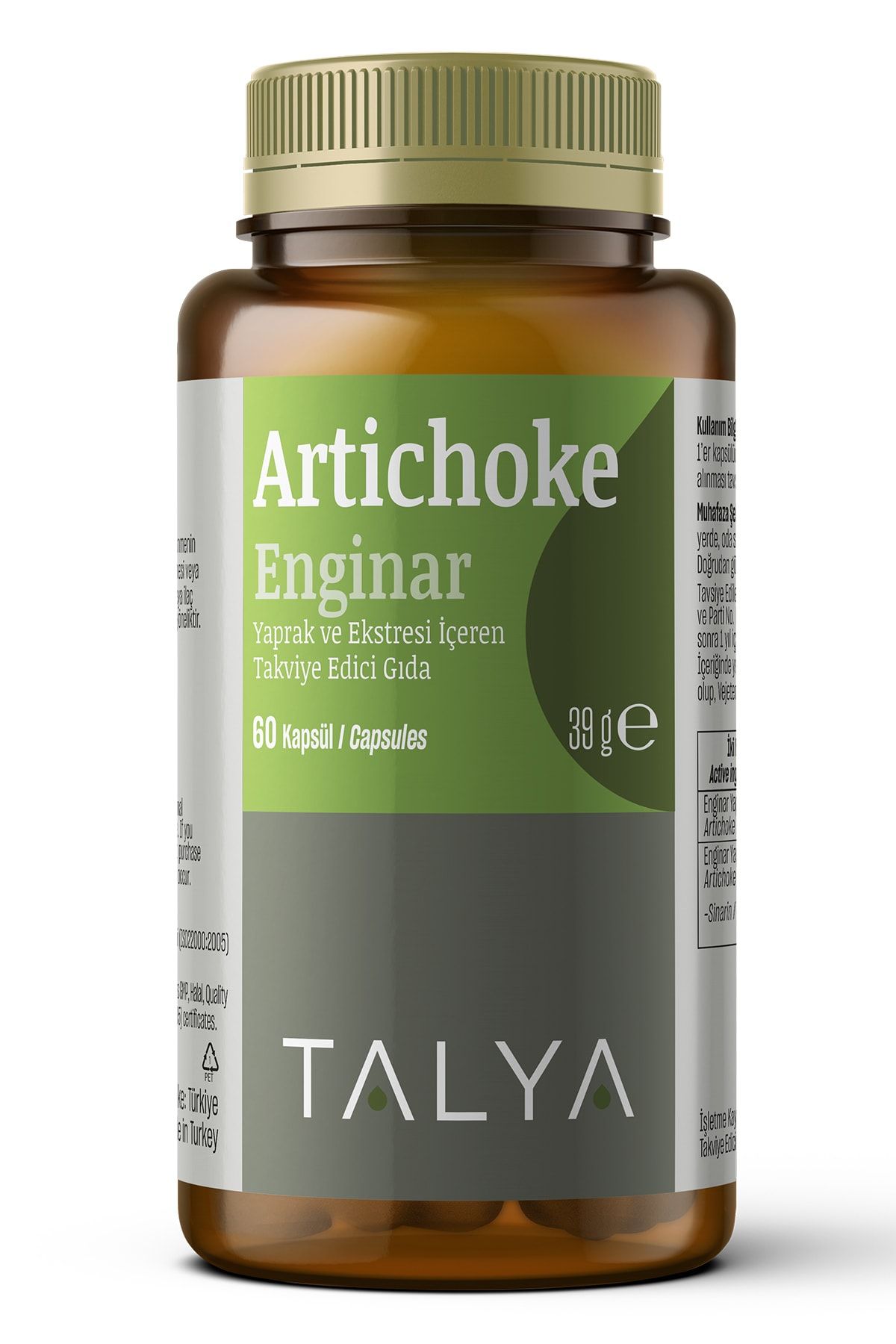 Talya Artichoke (Enginar) 60 Kapsül