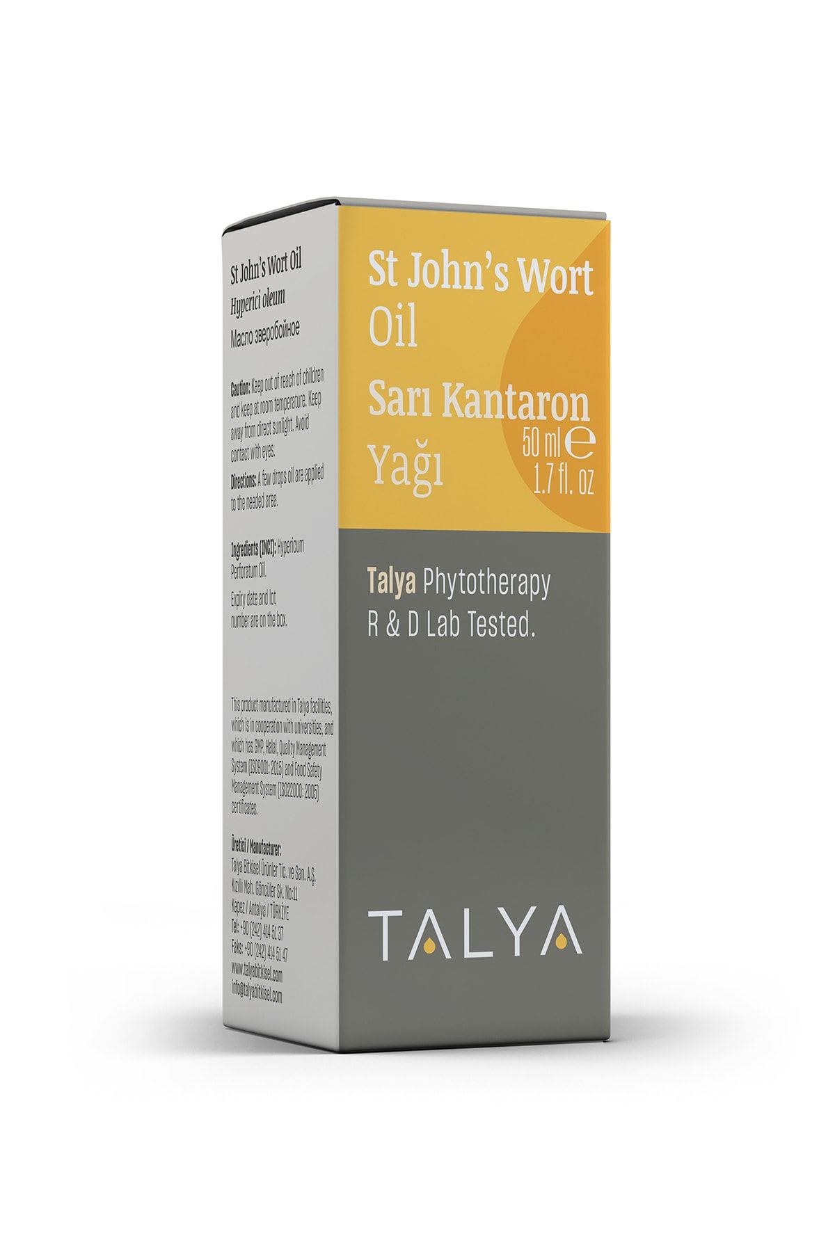 Talya Kantaron Yağı 50 ml