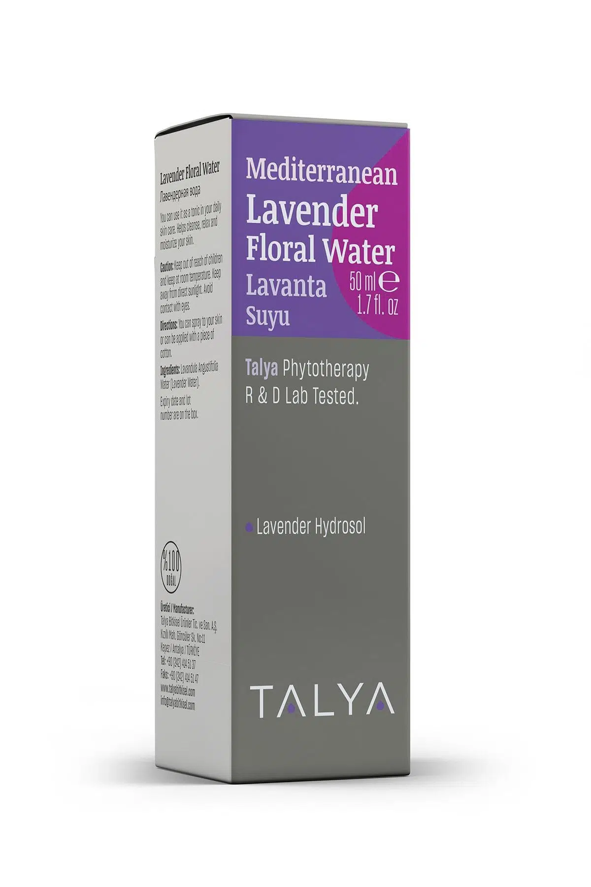 Talya Saf Akdeniz Lavanta Suyu 50 Ml
