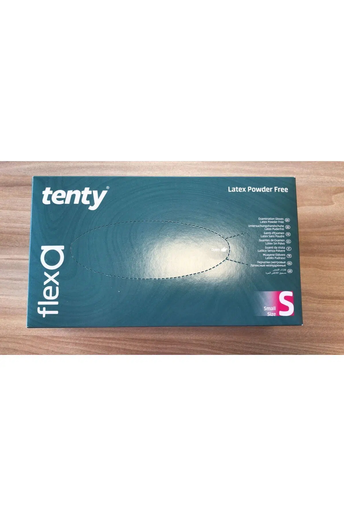 Tenty LATEKS PUDRASIZ MUAYENE ELDİVENİ SMALL 100'LÜ 10 PAKET