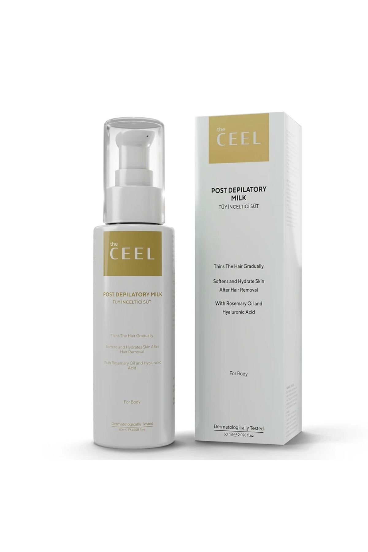 The Ceel Tüy Azaltıcı ve Nemlendirici Süt 60 ml