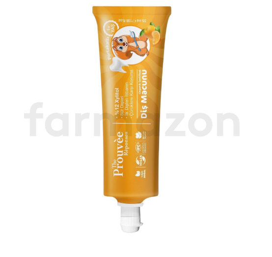 The Prouvée Réponses Organik Bebek & Çocuk Diş Macunu Portakallı 35 ml
