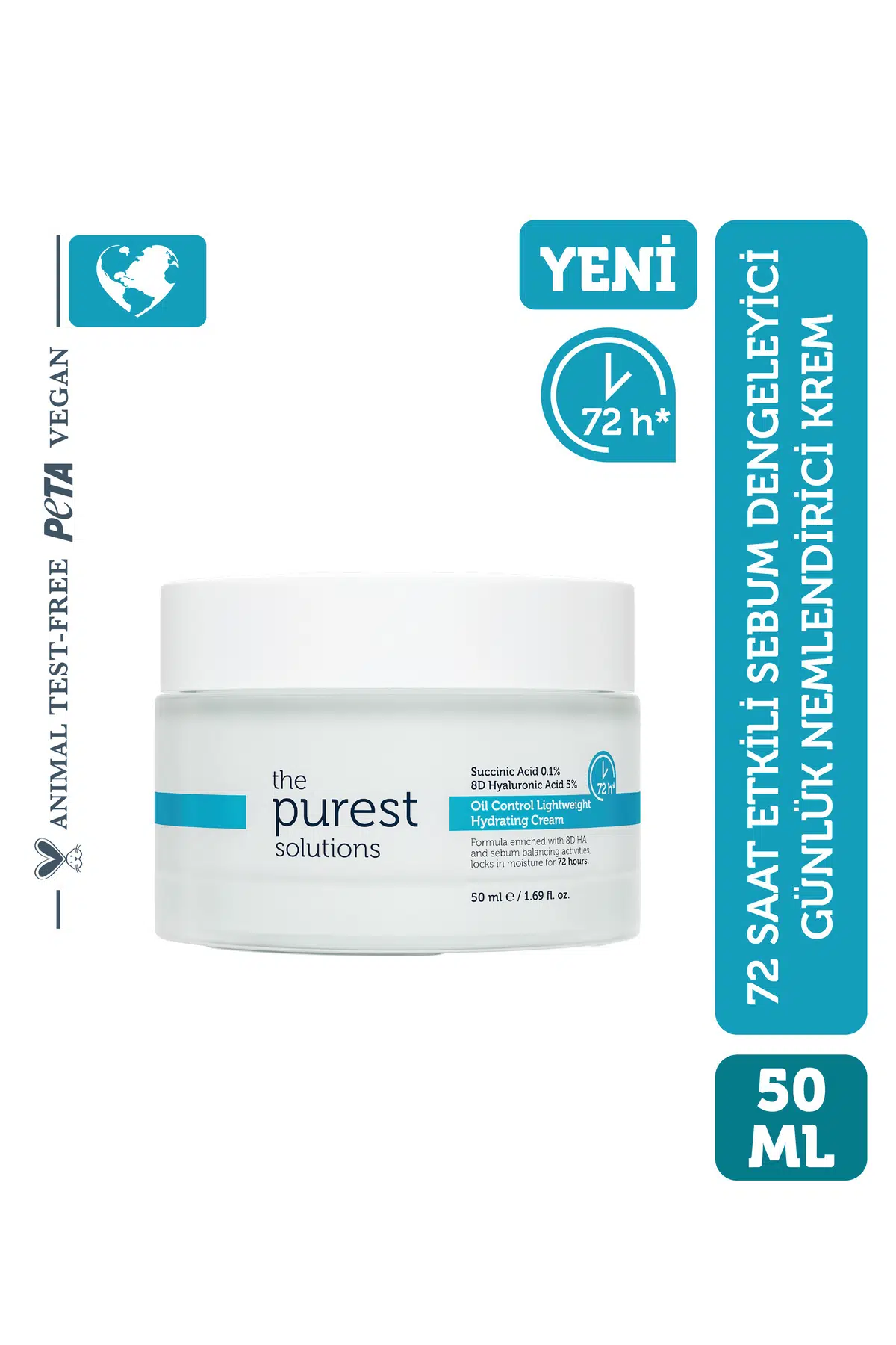 The Purest Solutions Oil Control Lightweight Hydrating Cream 50 ml