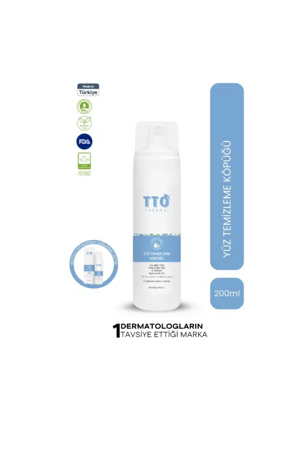 TTO Thermal 200 ml Yüz Temizleme Köpüğü