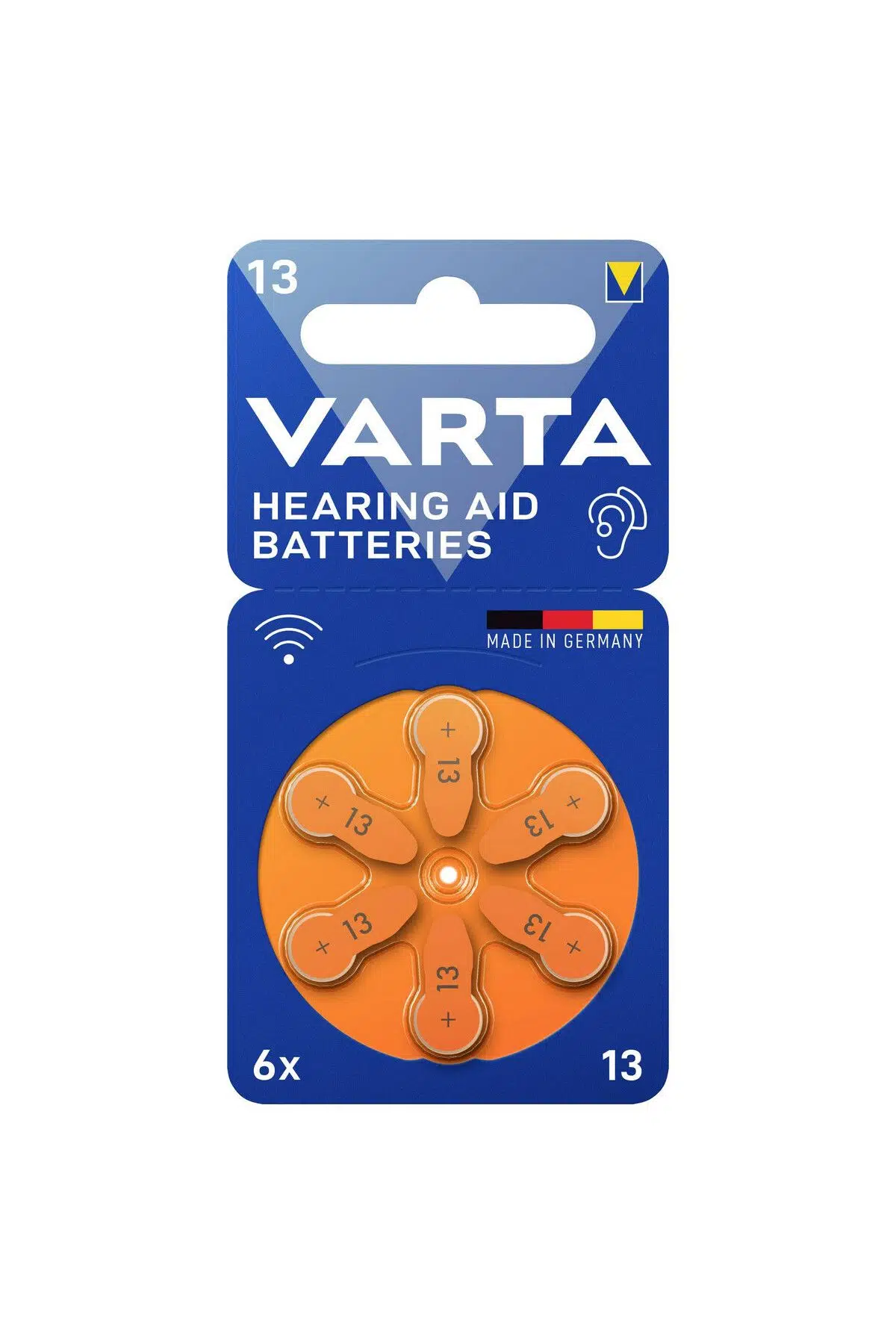 Varta Kulak Pili No: 13 6'lı