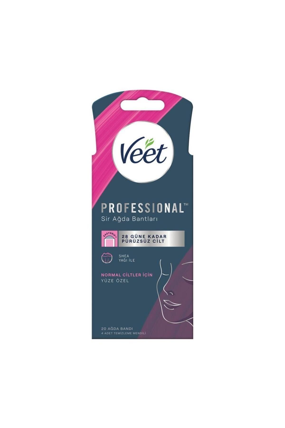 Veet Ağda Bantı Yüz Proffessional Normal 20li