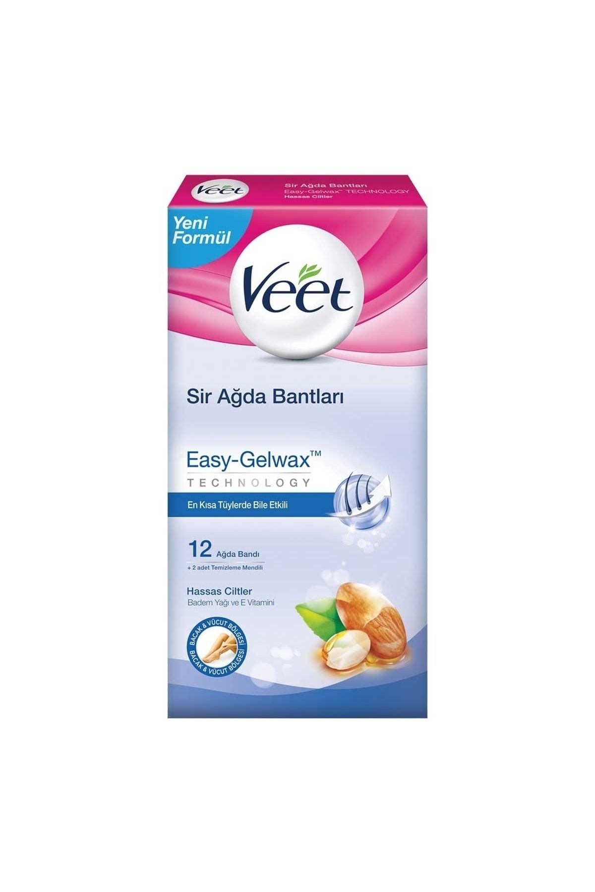Veet Professional Ağda Bandı Hassas 12'li