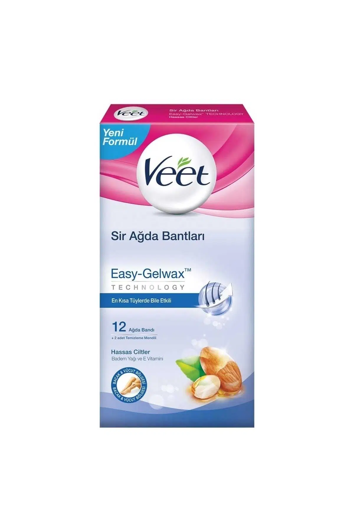 Veet Professional Ağda Bandı Hassas 12'li