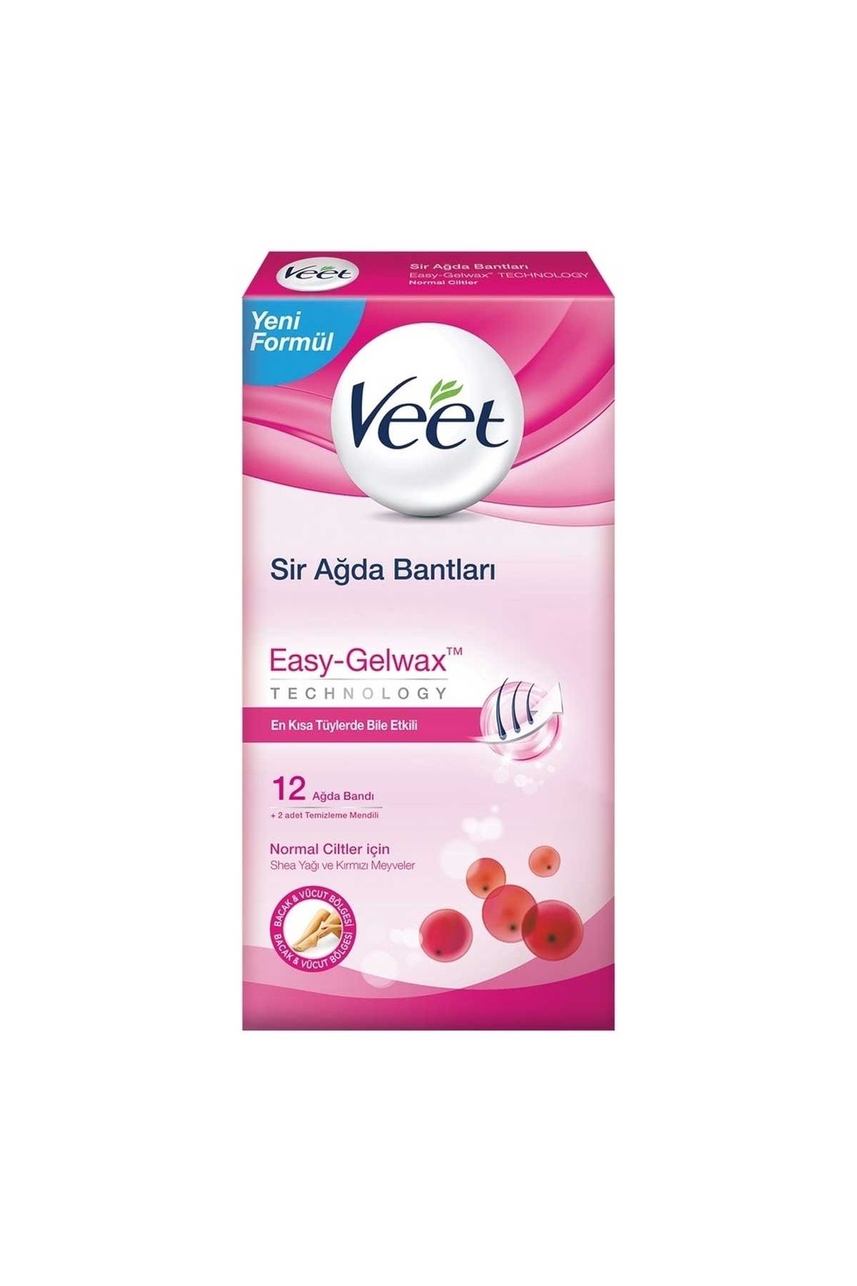 Veet Professional Ağda Bandı Normal 12'li