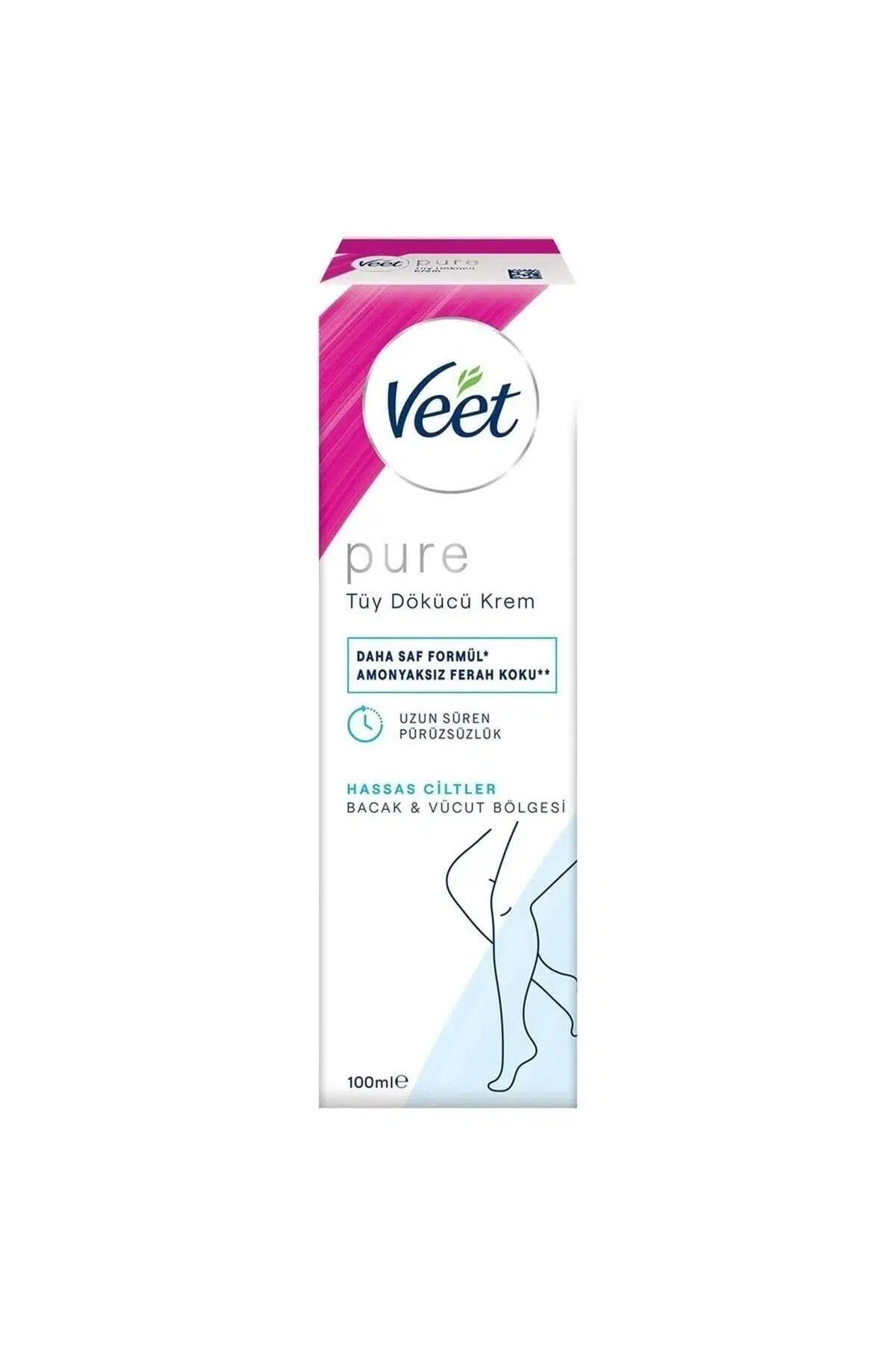 Veet Tüy Dökücü Krem Pure Hassas Ciltler 100 Ml