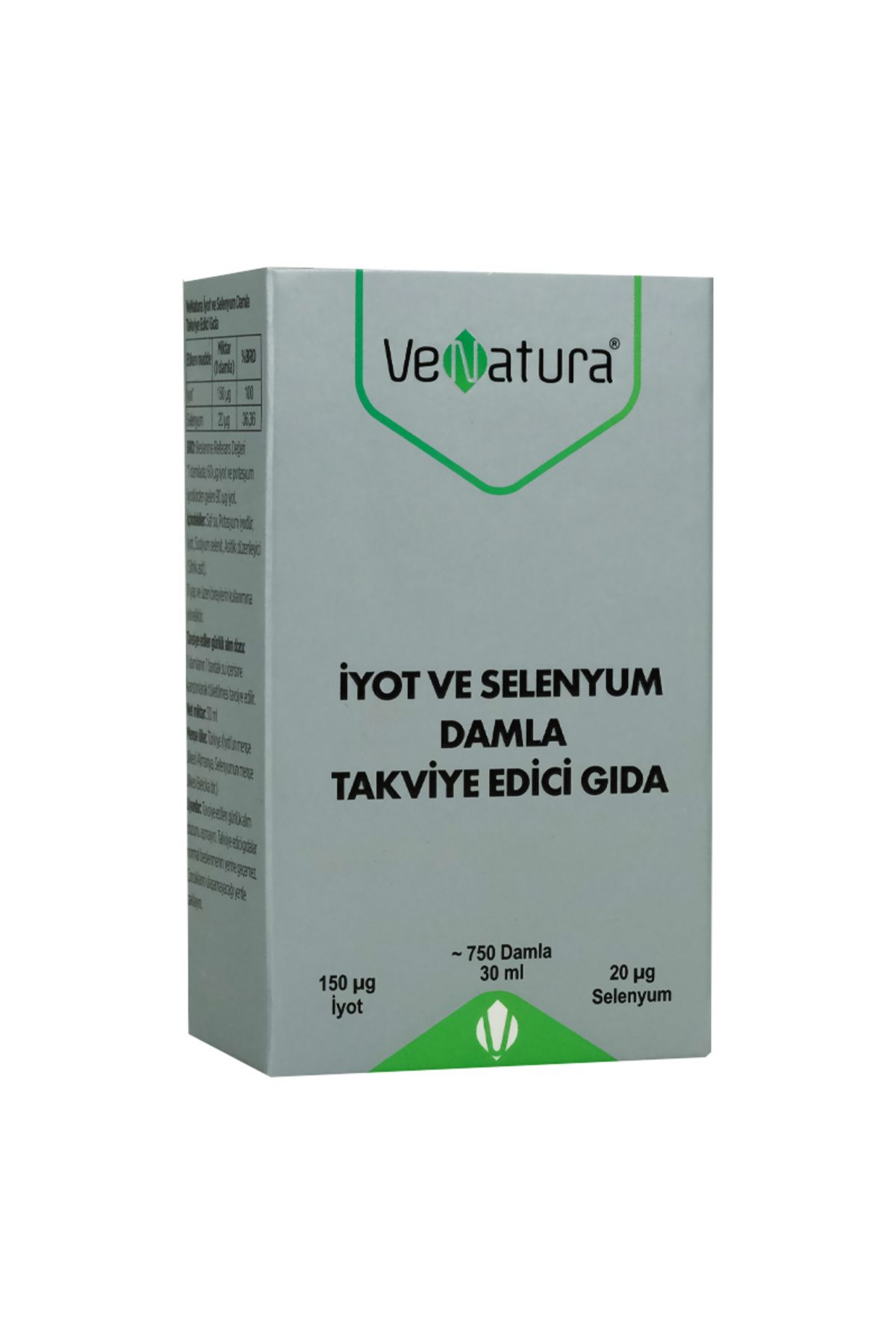 VeNatura İyot ve Selenyum Damla 25 mL
