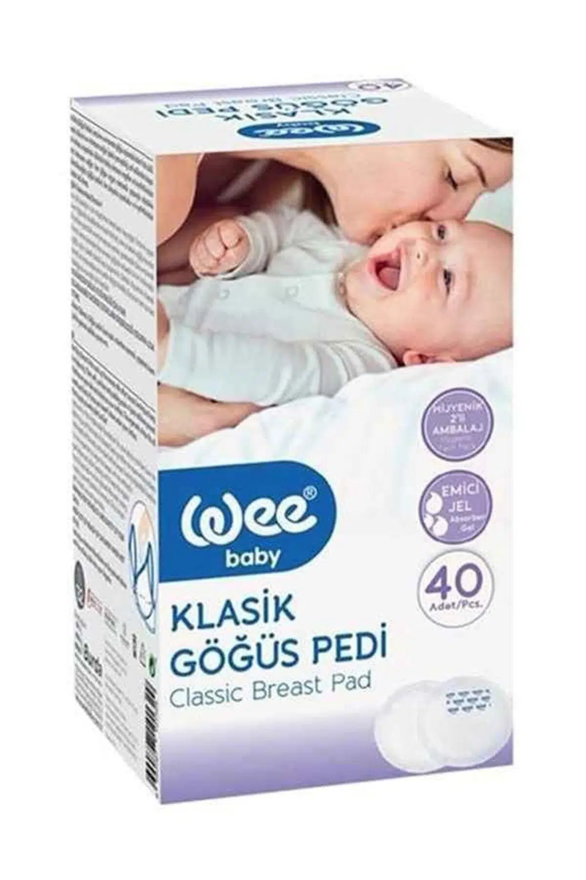 Wee Baby Klasik Göğüs Pedi 40’lı