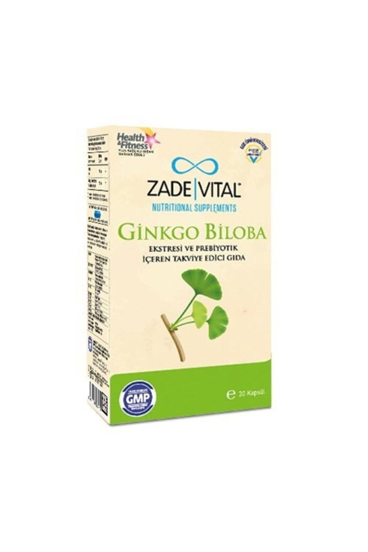 Zade Vital Ginkgo Biloba 30 Blister Kapsül