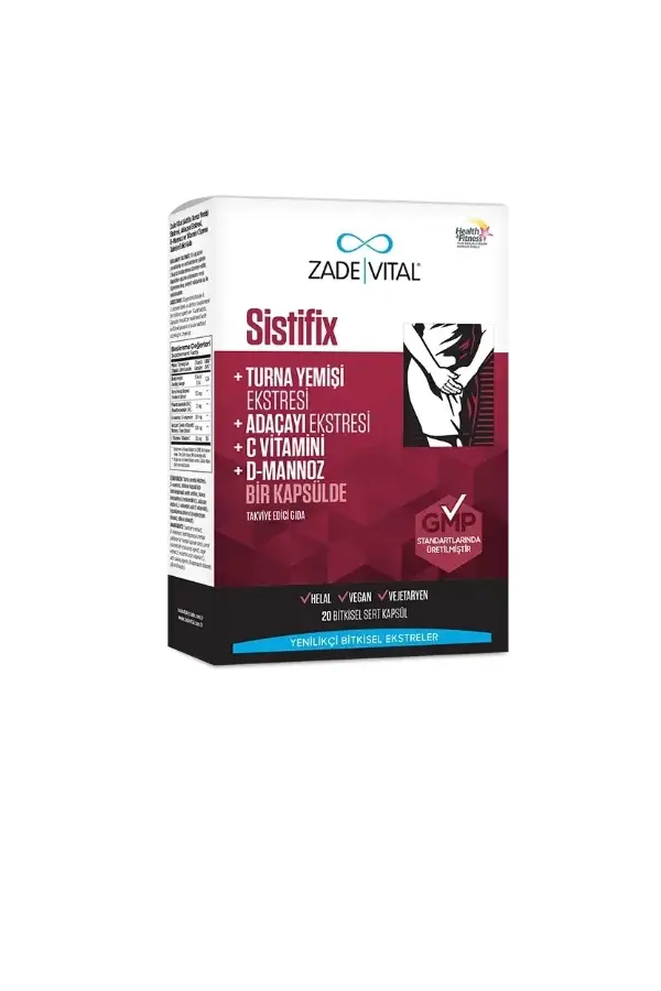 Zade Vital Sistifix 20 Kapsül